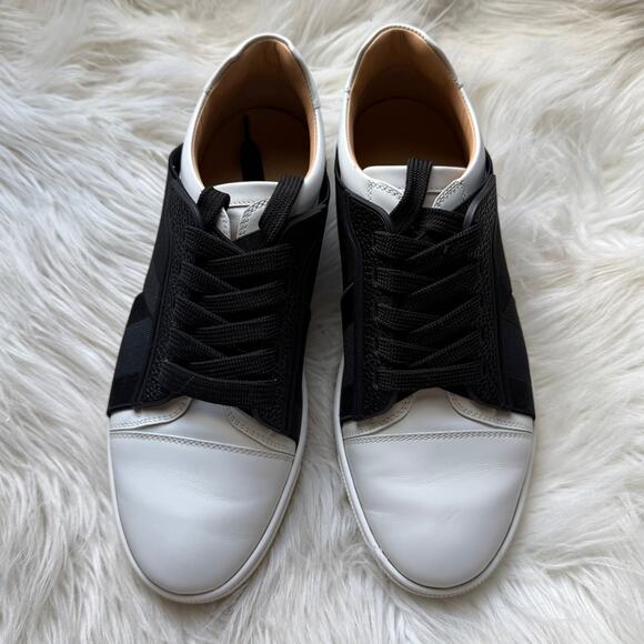 EUC • CHRISTIAN LOUBOUTIN Elastikid Donna Calfskin Sneakers Size Size: 37 - Picture 2 of 10